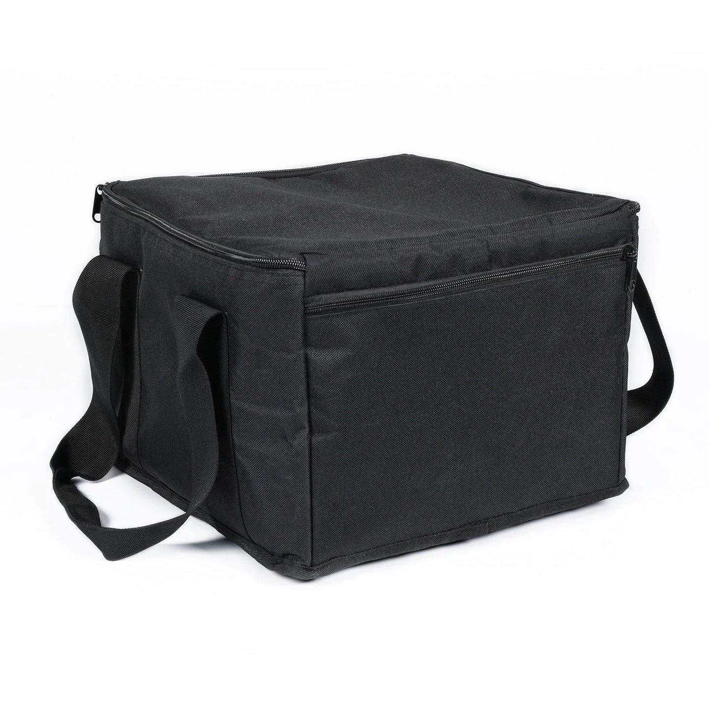 Fieryzeal Black 600D Waterproof Par Light Bag PVC 210D Lining Stage Lighting Bag for 20×14.5×14.5CM Par Lights