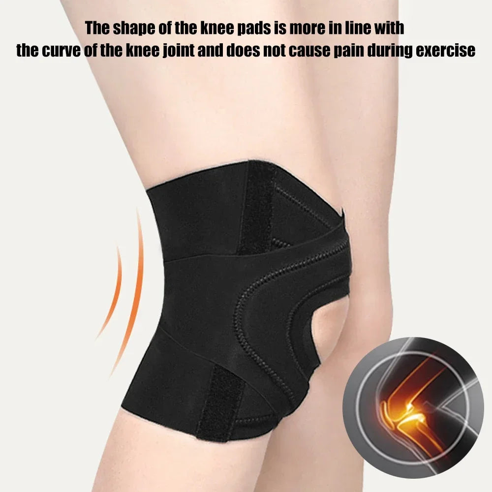1Pcs Knee Brace with Side Stabilizers, Knee Support for Meniscus Tear Knee Pain ACL MCL Arthritis Injury Recovery Men & Women